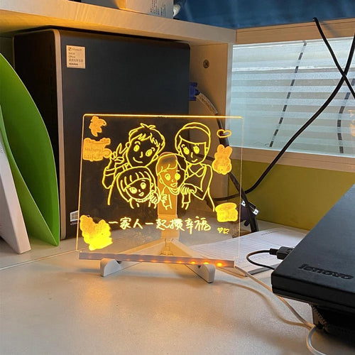 LED Tracing Light Pad (A4) with Marker Set