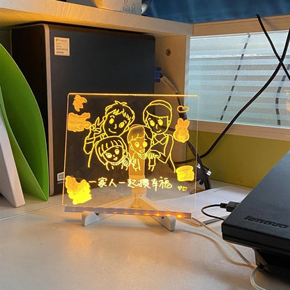 LED Tracing Light Pad (A4) with Marker Set